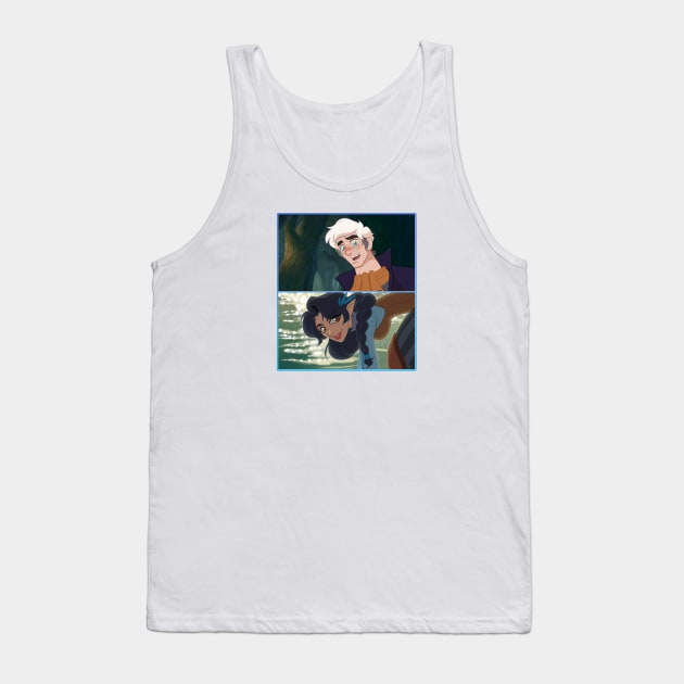 A Regular Storybook Romance Tank Top by Gaddes